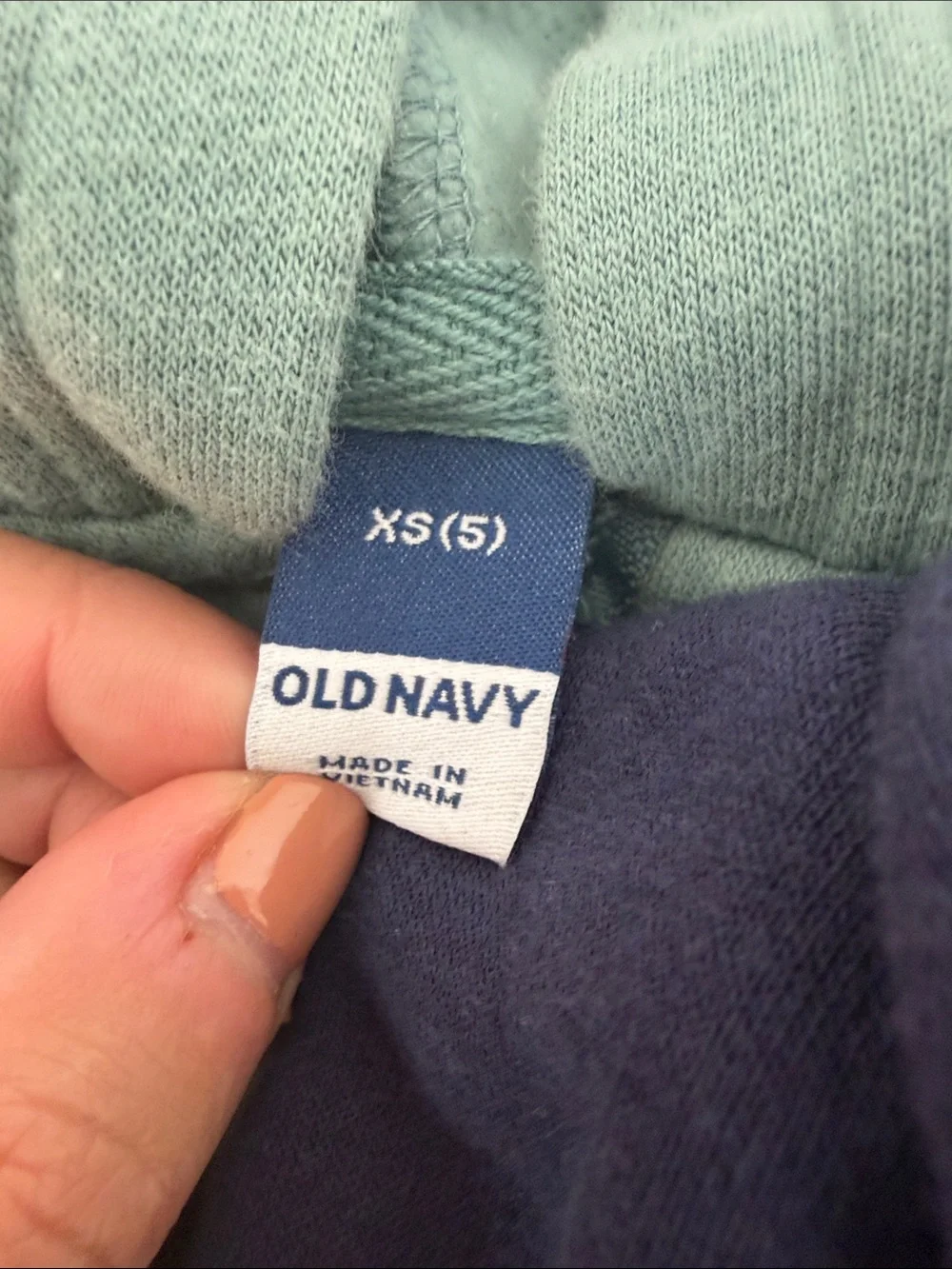 Old Navy Full-Zip Hoodies in Navy, Mustard & Sage
